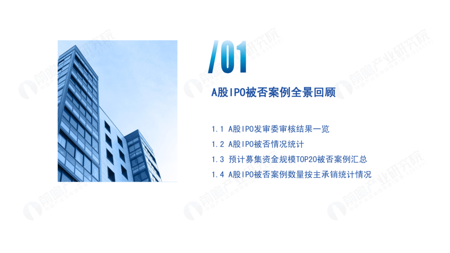 前瞻:2021年A股IPO被否案例深度分析和2022年前景展望报告